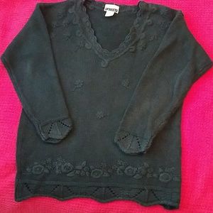 Express black sweater
